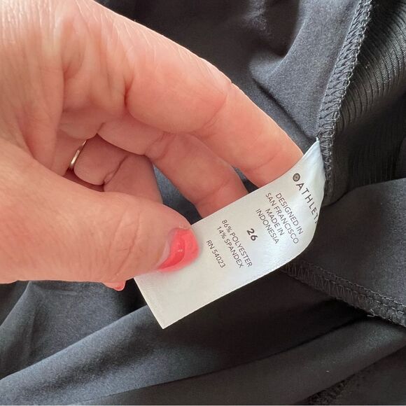 Athleta Brooklyn ankle pant in black plus size 26 - Picture 5 of 6